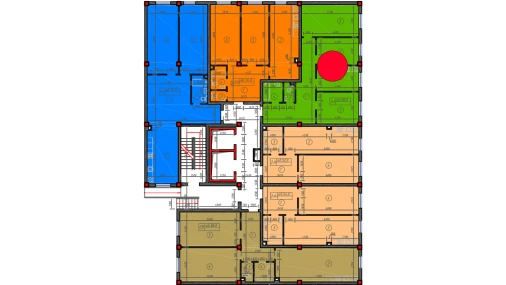 3-комнатная квартира 80 м²  1/12 этаж | Жилой комплекс Sokin hayot