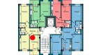 2-комн. квартира 63.8 м²  8/9 этаж | Жилой комплекс NUR BARAKA