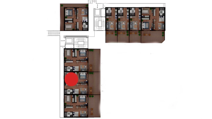 1-комн. квартира 27.94 м² 1/6 этаж | Жилой комплекс TUSHLAR VODIYSI 1-комн. квартира 27.94 м² 1/6 этаж | Жилой комплекс TUSHLAR VODIYSI