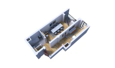 1-комн. квартира 52.96 м²  11/16 этаж | Жилой комплекс Musaffo
