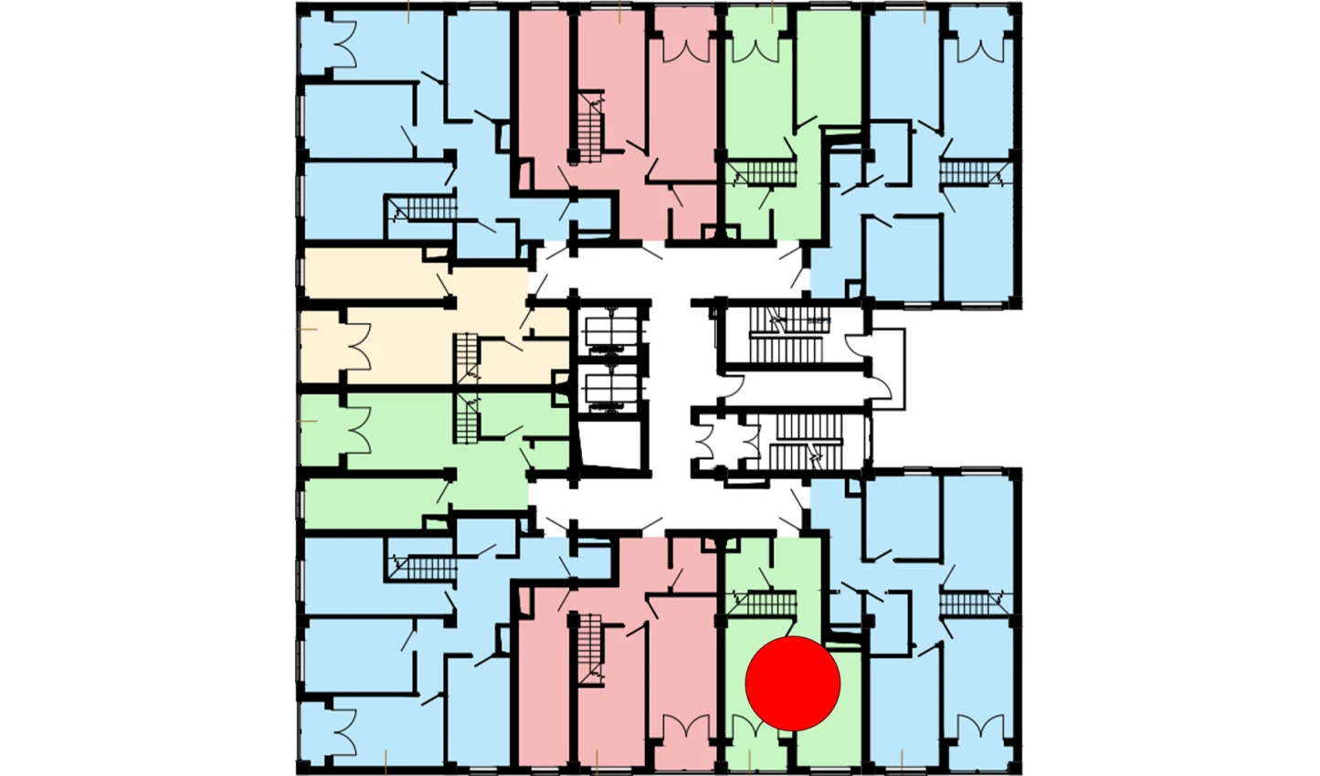1-комн. квартира 100.1 м²  16/16 этаж | Жилой комплекс Musaffo