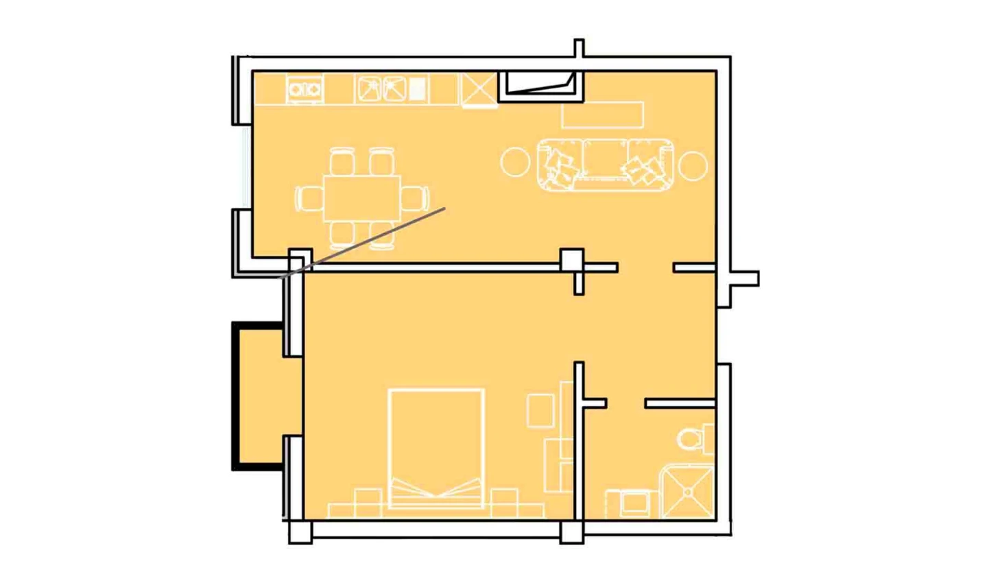 3-комн. квартира 65.72 м² 6/8 этаж | Жилой комплекс Ziynat Capital 3-комн. квартира 65.72 м² 6/8 этаж | Жилой комплекс Ziynat Capital
