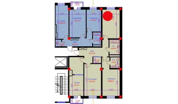 3-комн. квартира 108.22 м²  4/10 этаж | Жилой комплекс Ko'kcha-Oqtepa