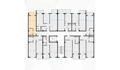 1-комн. квартира 27.25 м²  5/7 этаж | Жилой комплекс Bochka Resort
