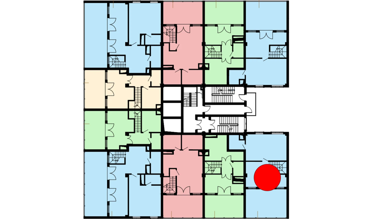 3-комн. квартира 156.1 м²  16/16 этаж | Жилой комплекс Musaffo