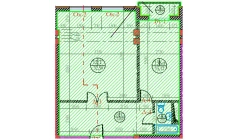 2-xonali xonadon 71.5 m² 3/8 qavat | Ziynat Capital Turar-joy majmuasi 2-xonali xonadon 71.5 m² 3/8 qavat | Ziynat Capital Turar-joy majmuasi