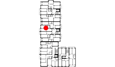 1-xonali xonadon 56 m²  3/8 qavat | Mustaqillik Avenue Turar-joy majmuasi