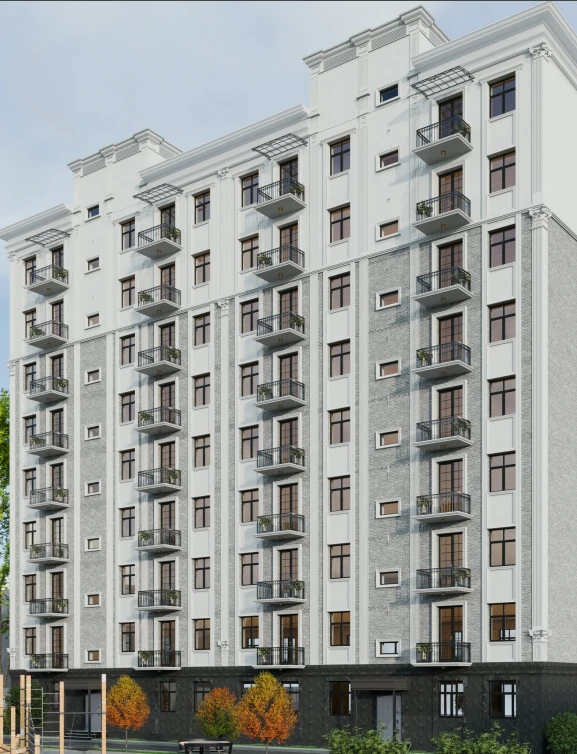 2-комн. квартира 39.76 м²  2/9 этаж | Жилой комплекс Turkiston Plaza