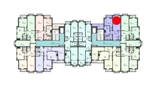 2-комнатная квартира 76.99 м²  4/10 этаж | Жилой комплекс Samarqand Park Avenue