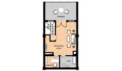 2-xonali xonadon 66.56 m²  16/16 qavat | Musaffo Turar-joy majmuasi
