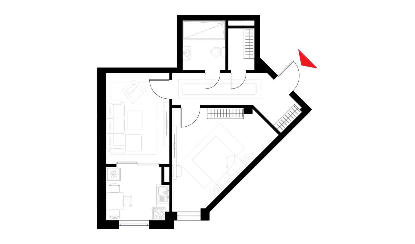 2-комн. квартира 54.2 м² 4/6 этаж | Жилой комплекс CHOSHTEPA GARDEN 2-комн. квартира 54.2 м² 4/6 этаж | Жилой комплекс CHOSHTEPA GARDEN