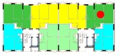 2-xonali xonadon 66.3 m²  6/9 qavat | Uchtepa Avenue Turar-joy majmuasi