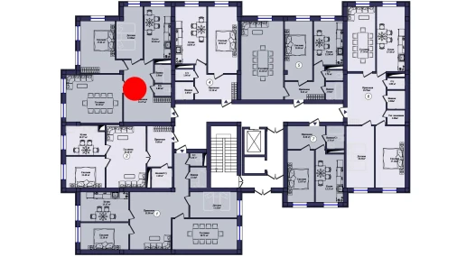 3-комнатная квартира 94.28 м²  1/10 этаж | Жилой комплекс KAMALAK