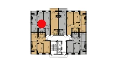 2-комн. квартира 60.35 м²  10/10 этаж | Жилой комплекс YANGIOBOD RESIDENCE