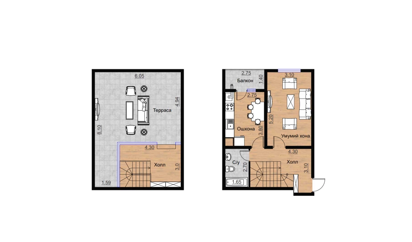 1-комн. квартира 103.96 м²  16/16 этаж | Жилой комплекс BRILLIANT