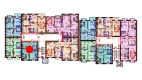 2-комн. квартира 53 м²  8/10 этаж | Жилой комплекс AFROSIYOB