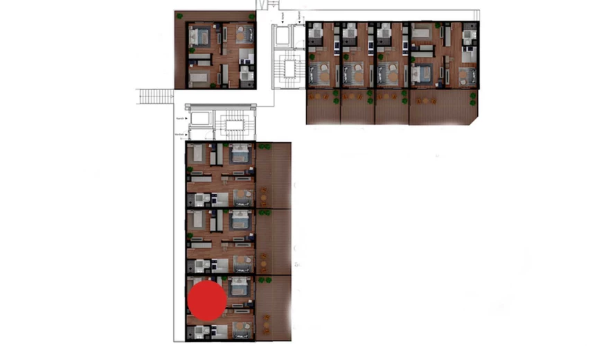 3-комн. квартира 58.12 м² 1/6 этаж | Жилой комплекс TUSHLAR VODIYSI 3-комн. квартира 58.12 м² 1/6 этаж | Жилой комплекс TUSHLAR VODIYSI