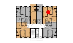 2-комн. квартира 60.35 м²  3/10 этаж | Жилой комплекс YANGIOBOD RESIDENCE