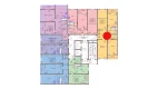 3-комн. квартира 82.9 м²  4/16 этаж | Жилой комплекс TRINITY