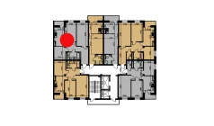 2-комн. квартира 60.35 м²  5/10 этаж | Жилой комплекс YANGIOBOD RESIDENCE