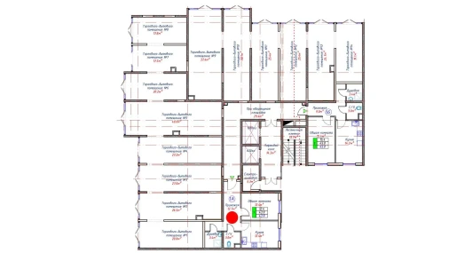 3-xonali xonadon 43.9 m²  1/16 qavat | Crystal Avenue Turar-joy majmuasi