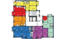 2-xonali xonadon 63.7 m²  5/10 qavat | NUR BARAKA Turar-joy majmuasi