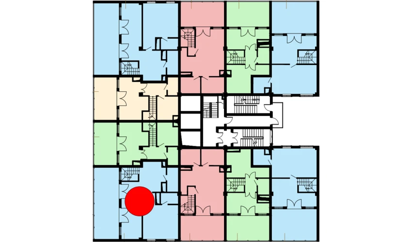 3-xonali xonadon 188.3 m²  16/16 qavat | Musaffo Turar-joy majmuasi