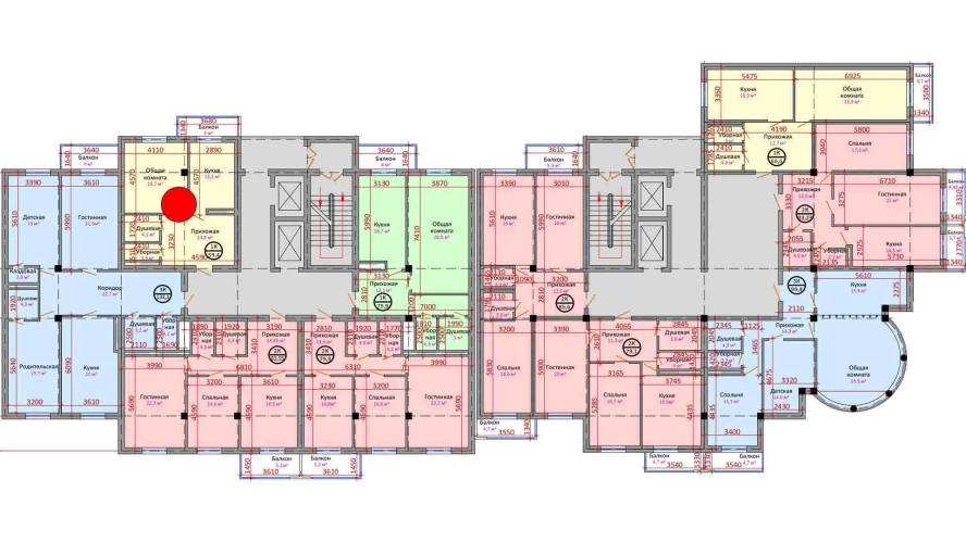 1-комн. квартира 59.4 м² 11/12 этаж | Жилой комплекс DEGREZON HOUSE 1-комн. квартира 59.4 м² 11/12 этаж | Жилой комплекс DEGREZON HOUSE