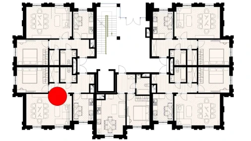 2-комнатная квартира 60.62 м²  1/9 этаж | Жилой комплекс SHARQ