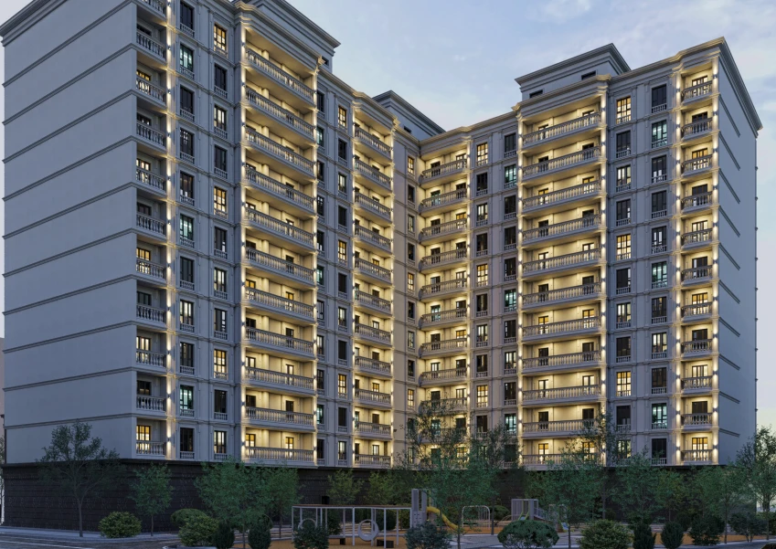 4-xonali xonadon 143.5 m² 14/14 qavat | Zamin Urgut Turar-joy majmuasi 4-xonali xonadon 143.5 m² 14/14 qavat | Zamin Urgut Turar-joy majmuasi