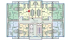 3-комн. квартира 81.04 м²  5/16 этаж | Жилой комплекс EKO PARK
