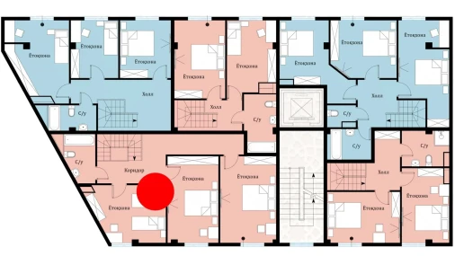 5-xonali xonadon 129.7 m²  7/7 qavat | Zangota City 2 - ETAP Turar-joy majmuasi