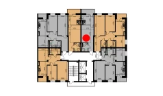 1-комн. квартира 29.24 м²  8/10 этаж | Жилой комплекс YANGIOBOD RESIDENCE