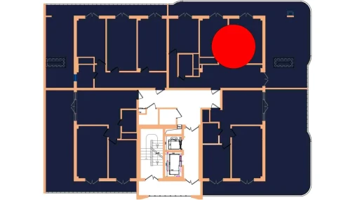 1-xonali xonadon 96.5 m²  17/17 qavat | Vertex Tawer Turar-joy majmuasi