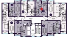 1-xonali xonadon 41.2 m² 7/12 qavat | TUMOR Turar-joy majmuasi 1-xonali xonadon 41.2 m² 7/12 qavat | TUMOR Turar-joy majmuasi