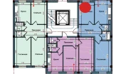 2-xonali xonadon 67 m²  3/9 qavat | NUR BARAKA Turar-joy majmuasi