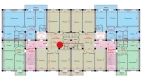 4-xonali xonadon 133.3 m²  4/8 qavat | Saxro Turar-joy majmuasi