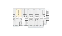2-комн. квартира 54.66 м²  3/7 этаж | Жилой комплекс Bochka Resort
