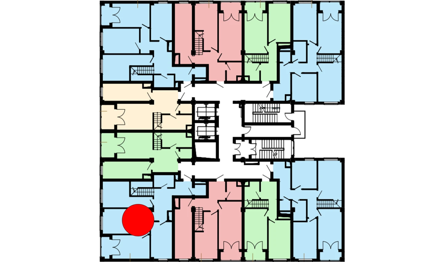 3-комн. квартира 188.3 м²  16/16 этаж | Жилой комплекс Musaffo