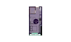 1-комн. квартира 27.82 м² 2/22 этаж | Жилой комплекс Central Avenue 1-комн. квартира 27.82 м² 2/22 этаж | Жилой комплекс Central Avenue