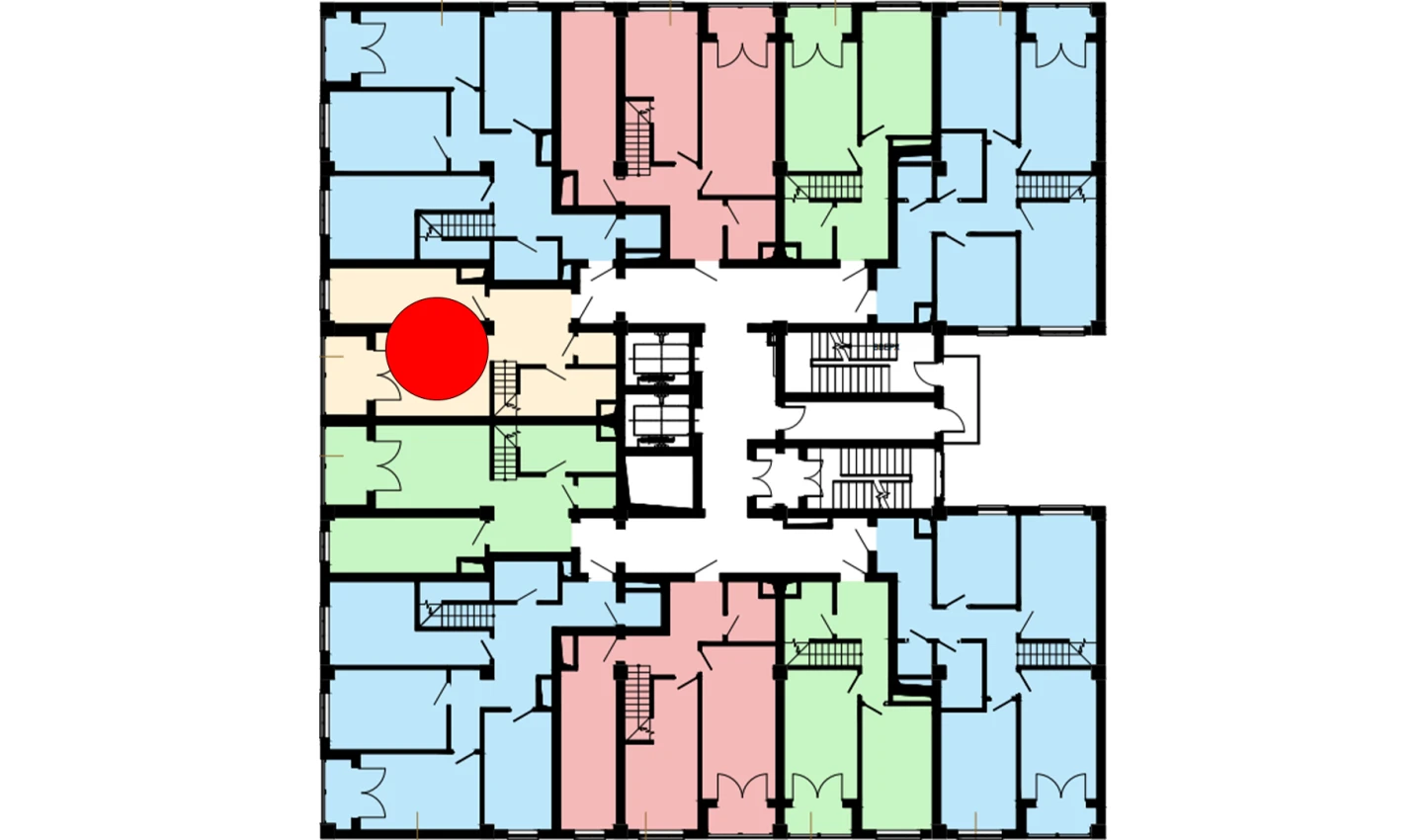1-комн. квартира 107.4 м²  16/16 этаж | Жилой комплекс Musaffo