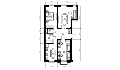 3-xonali xonadon 80.7 m²  7/9 qavat | FIDOKOR Turar-joy majmuasi