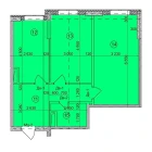 2-комн. квартира 67.1 м²  3/9 этаж | Жилой комплекс Uchtepa Avenue