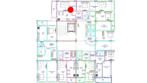 2-комнатная квартира 60.36 м²  5/9 этаж | Жилой комплекс UCHTEPA CITY