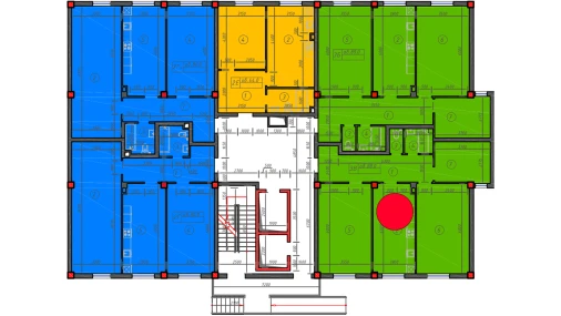 3-комнатная квартира 88 м²  1/12 этаж | Жилой комплекс Sokin hayot