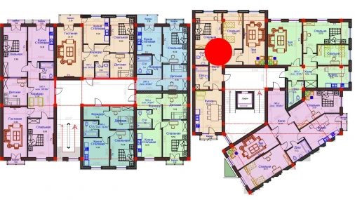 3-комнатная квартира 97 м²  10/10 этаж | Жилой комплекс AFROSIYOB