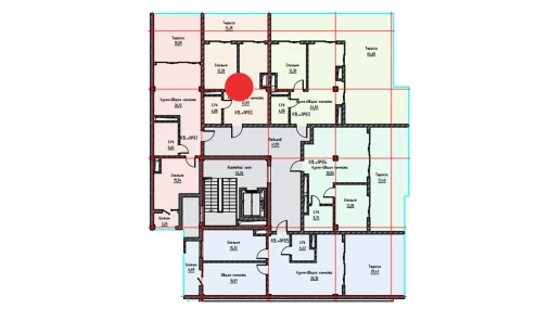 1-комнатная квартира 52.51 м²  9/9 этаж | Жилой комплекс UCHTEPA CITY