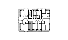1-комн. квартира 34.8 м²  9/12 этаж | Жилой комплекс NAVRUZ GROUP