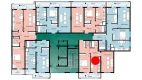 2-комн. квартира 54.1 м²  15/16 этаж | Жилой комплекс SOKIN DIYOR