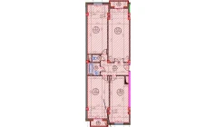 4-xonali xonadon 113.42 m² 4/8 qavat | Ziynat Capital Turar-joy majmuasi 4-xonali xonadon 113.42 m² 4/8 qavat | Ziynat Capital Turar-joy majmuasi